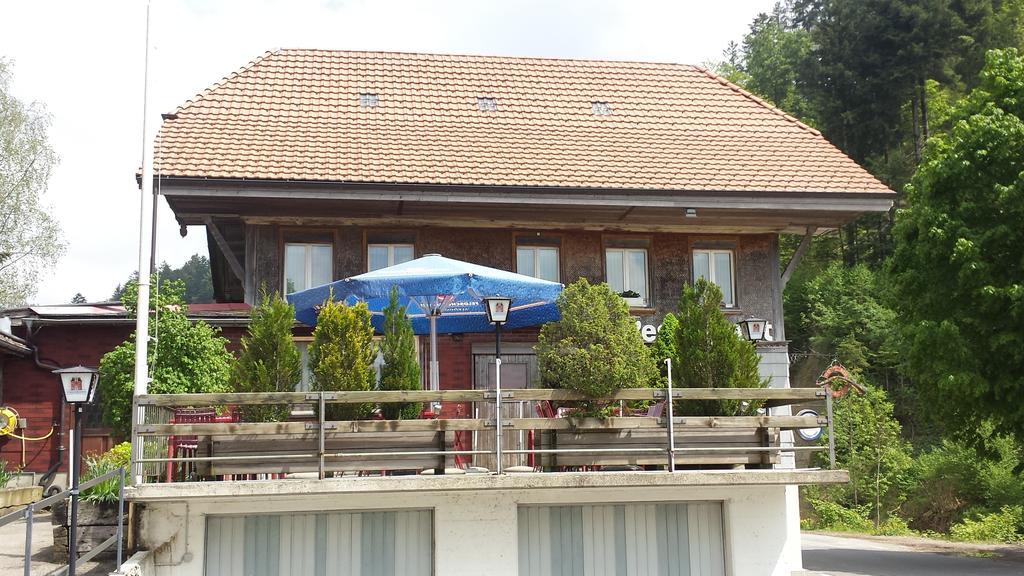 Gastwirtschaft Hornbach-Pinte Hotel Wasen Bagian luar foto